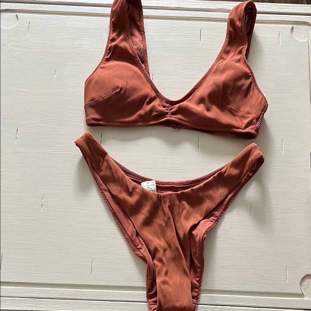 Rust Bikini Set NWOT